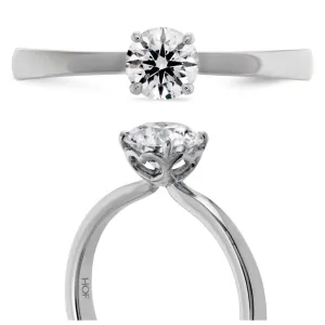 1.03ct Signature Diamond Solitaire Platinum Ring