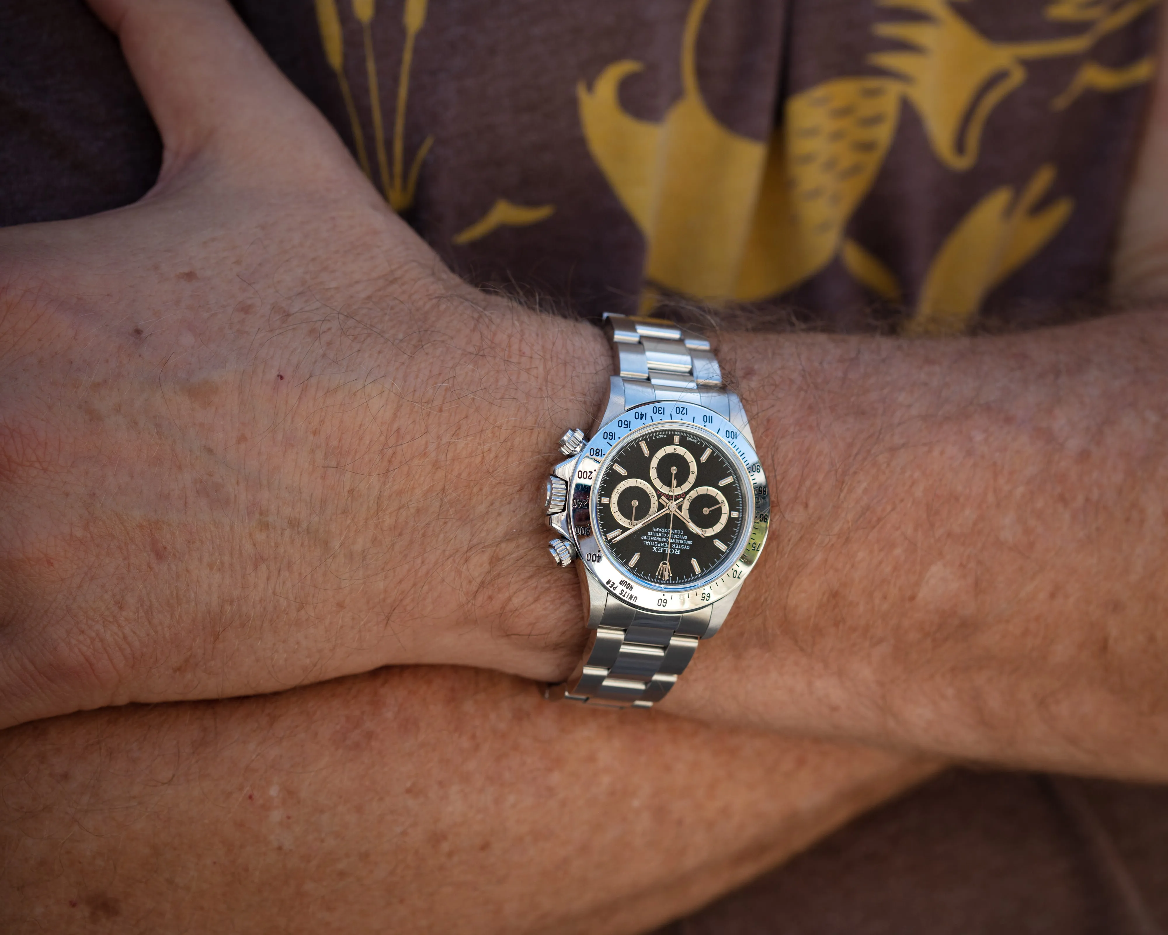 1991 Rolex Daytona 16520 Black Dial Inverted 6