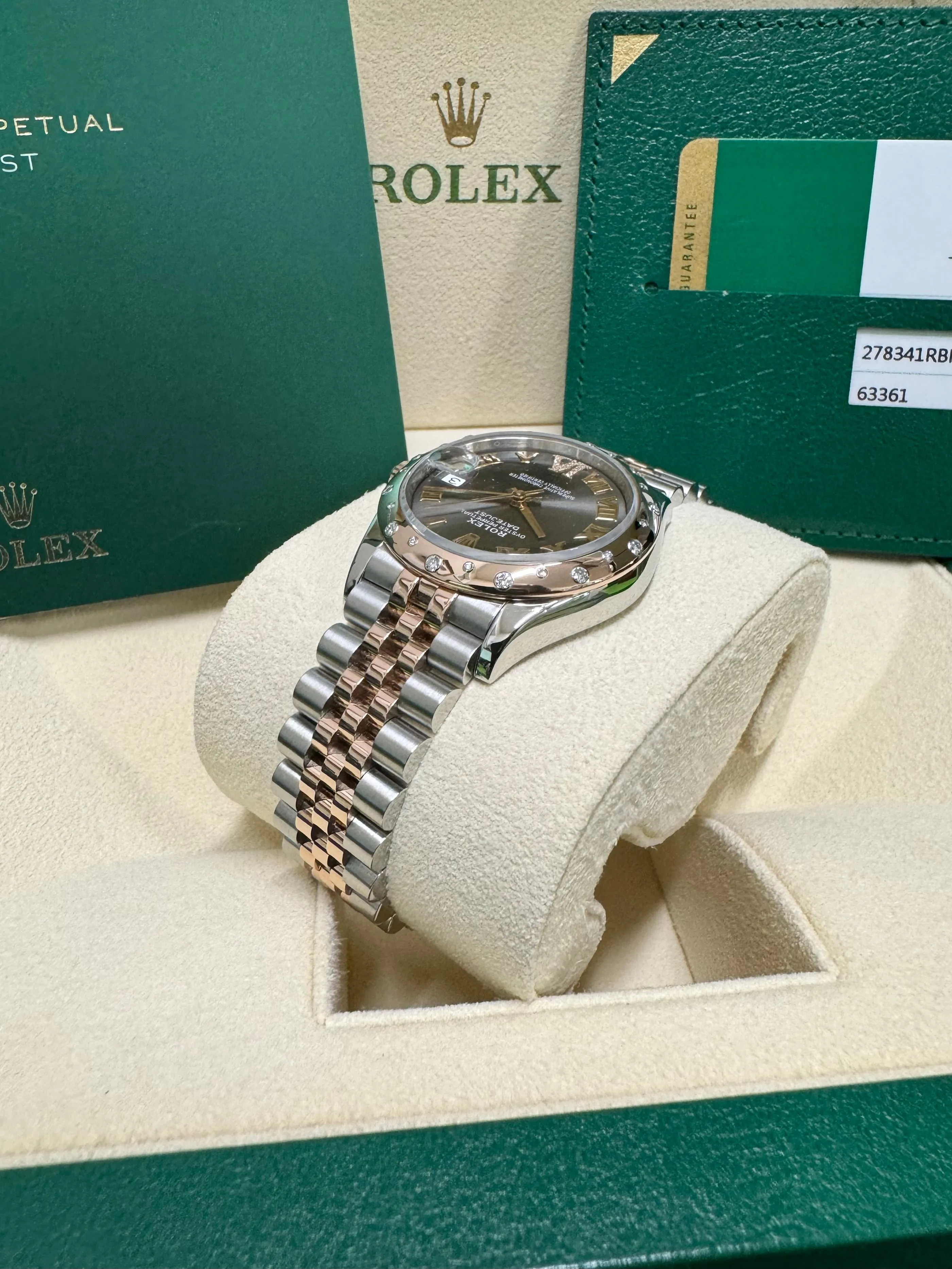 2019 Rolex Datejust 31 278341RBR