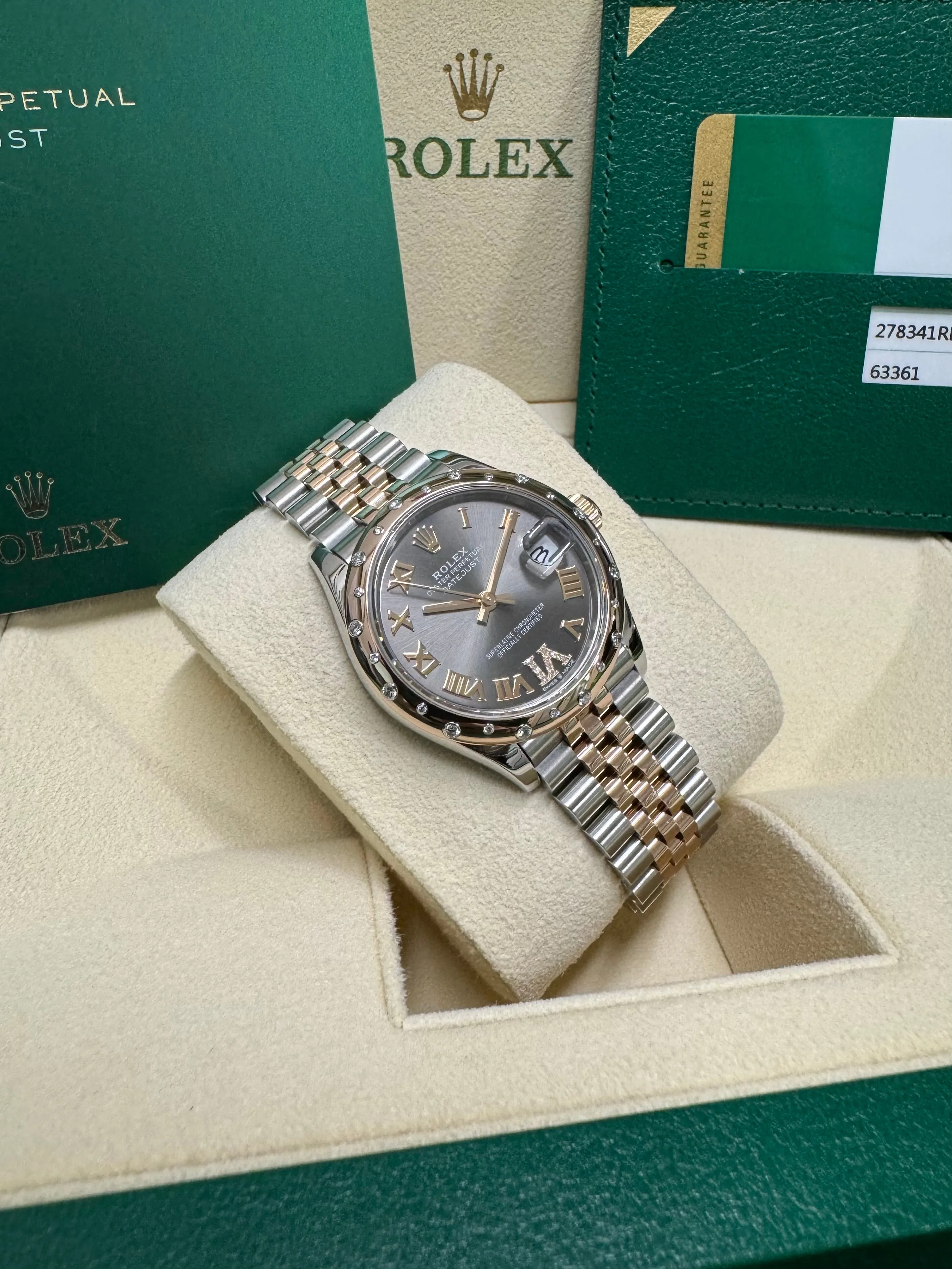 2019 Rolex Datejust 31 278341RBR