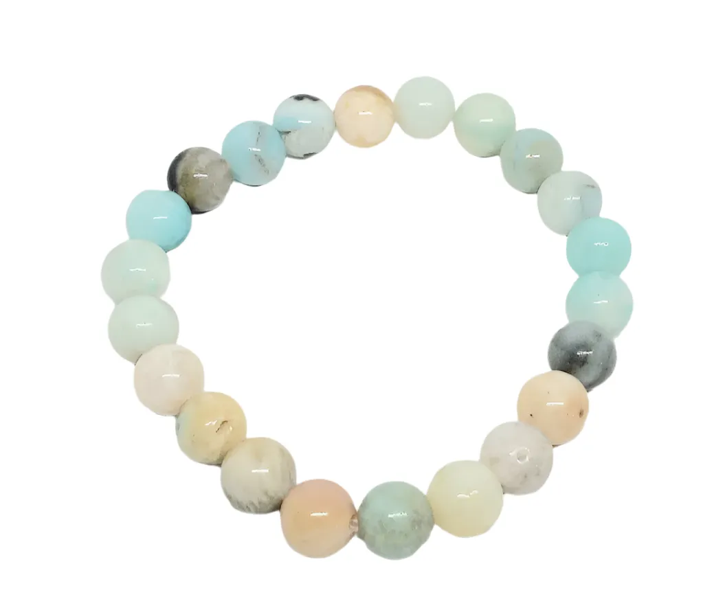 8MM Amazonite Crystal Bracelet