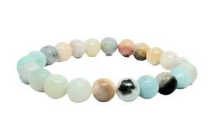 8MM Amazonite Crystal Bracelet