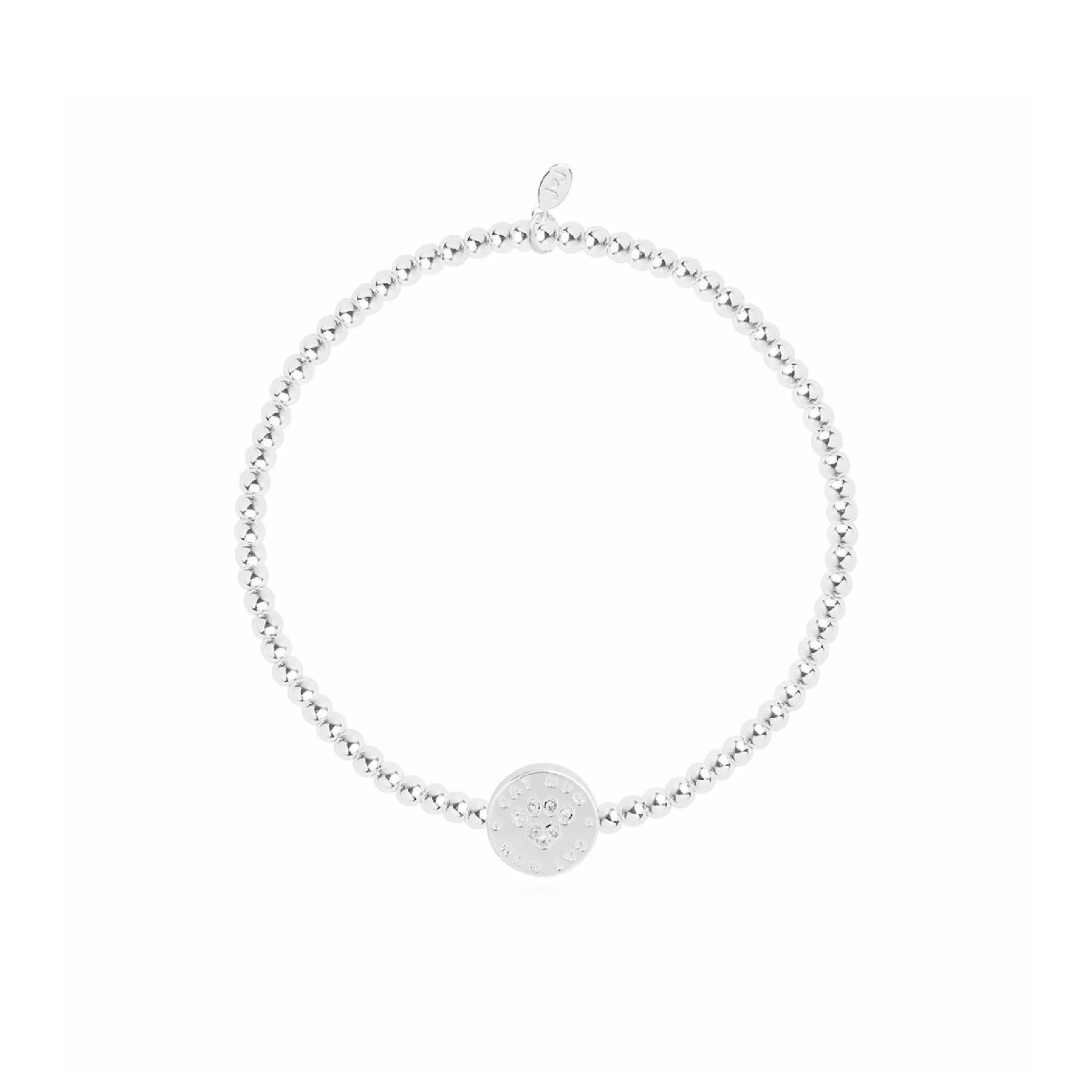 A Little 'Cat Mum' Bracelet | Silver Plated