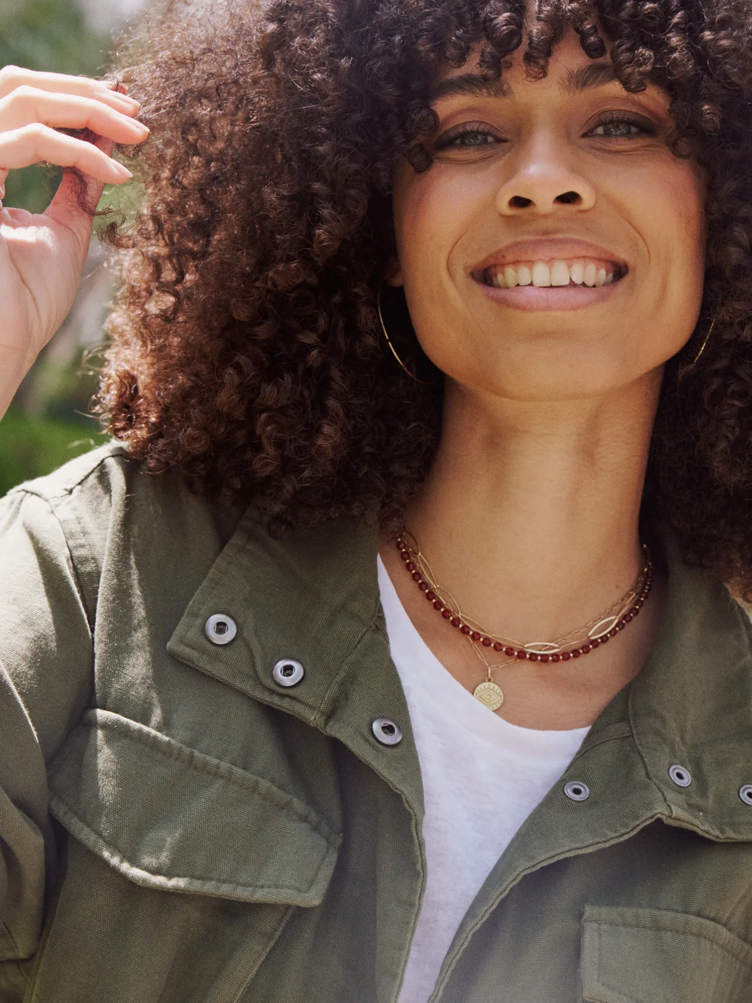 Ashley Carnelian Necklace