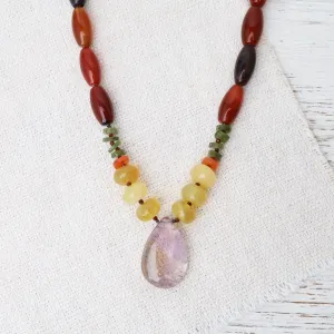 Carnelian Mix Necklace