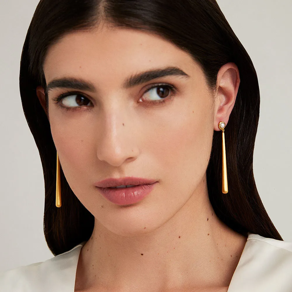 Catalina Long Drop Earrings