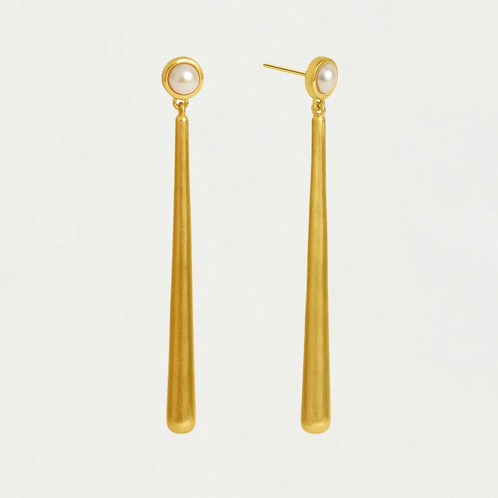 Catalina Long Drop Earrings