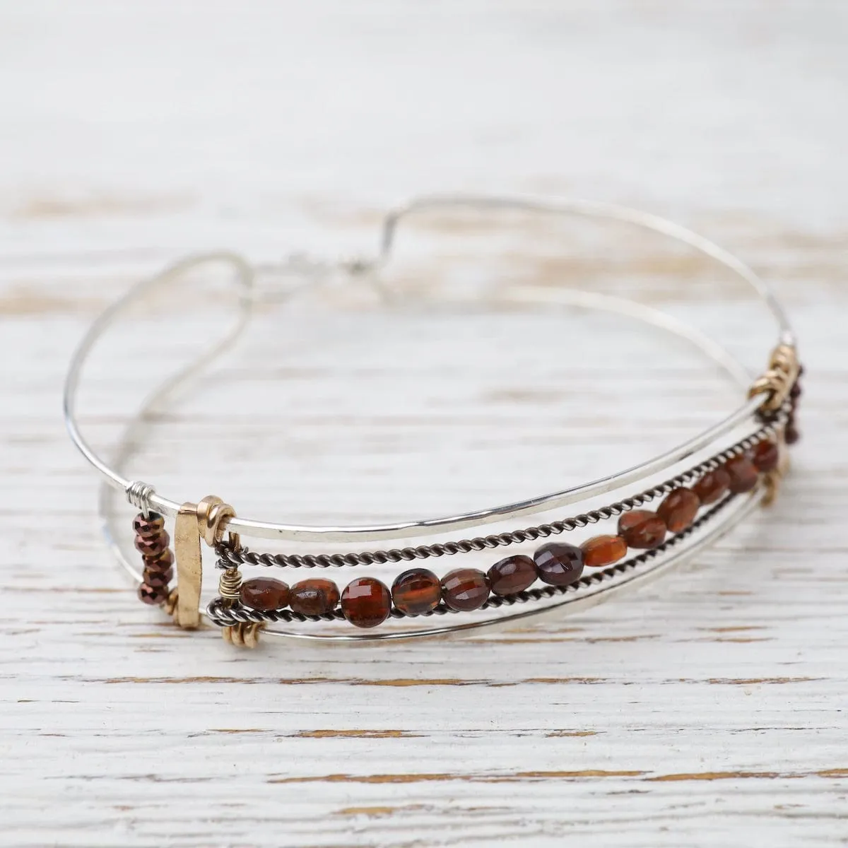 Cinnamon Cuff Bracelet