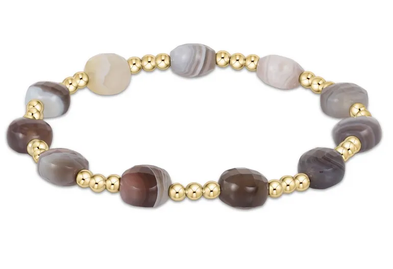 E Newton Admire 3mm Bead Bracelet - Gemstone