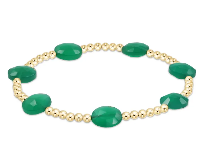 E Newton Admire 3mm Bead Bracelet - Gemstone