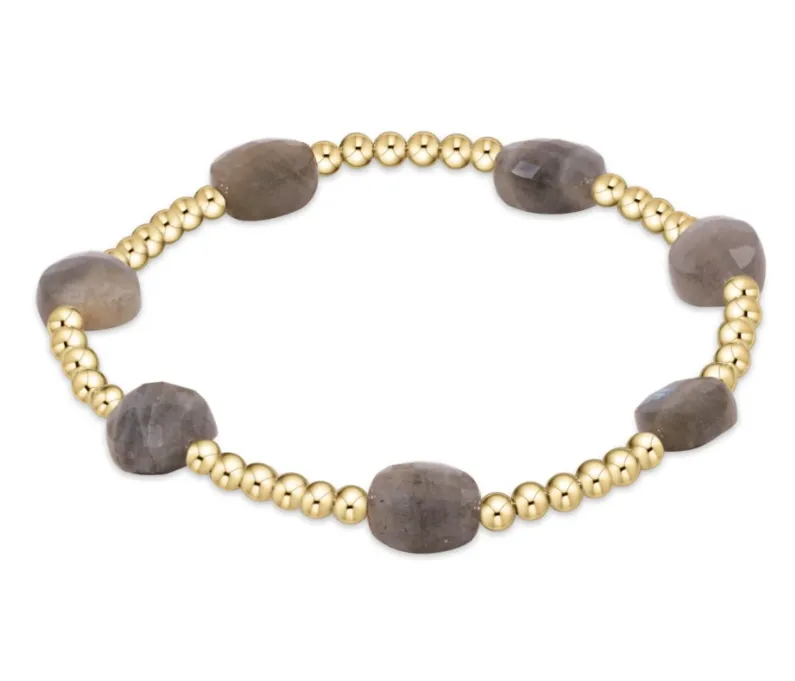 E Newton Admire 3mm Bead Bracelet - Gemstone