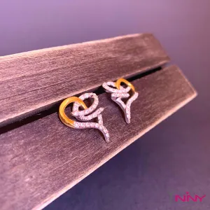 Engaged Heart earrings