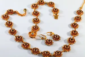 FLOWER JEWELRY SET