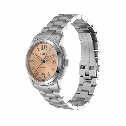 Fossil Heritage Analog Rose Gold Dial Women's Watch-ME3247