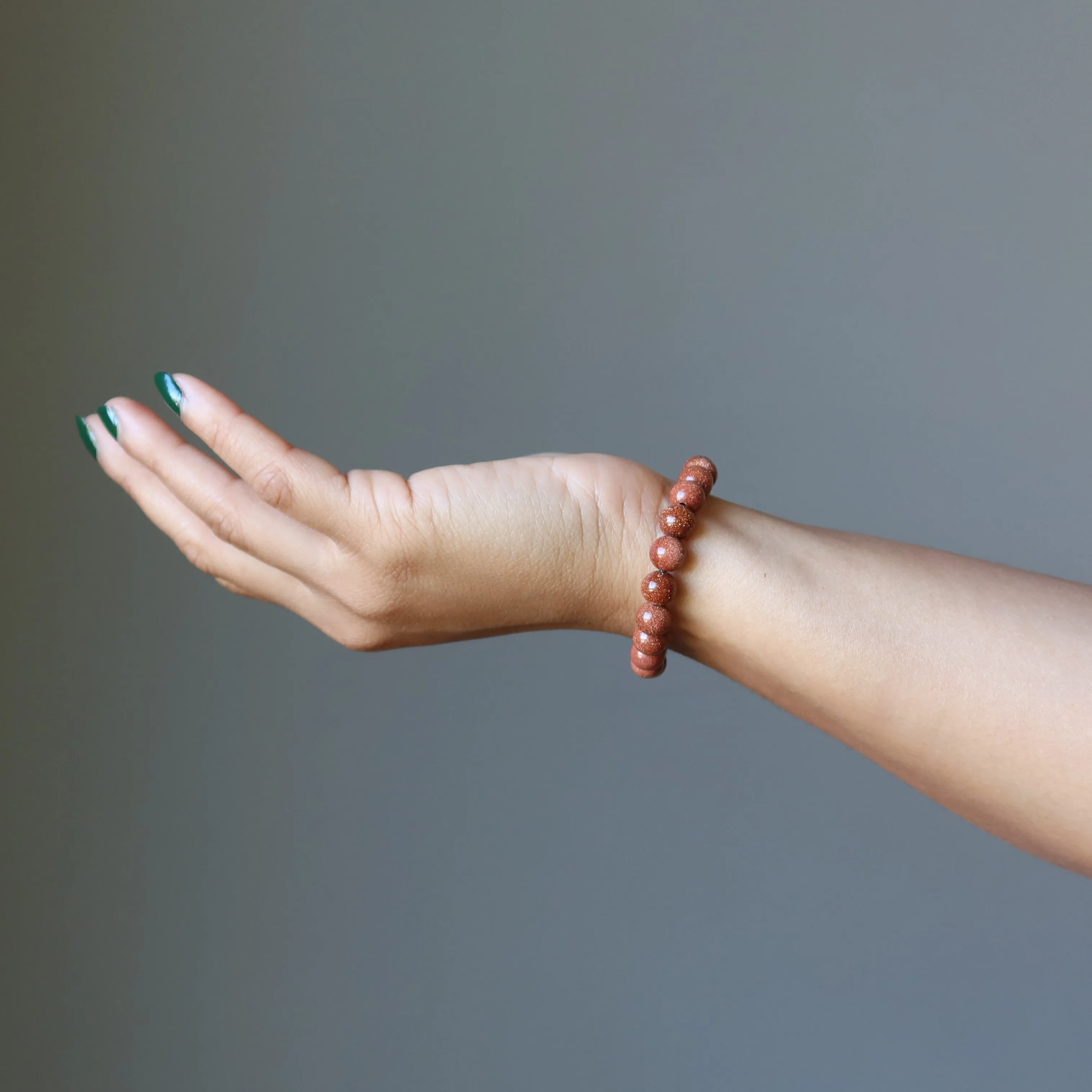 Goldstone Bracelet Set Copper Alchemy