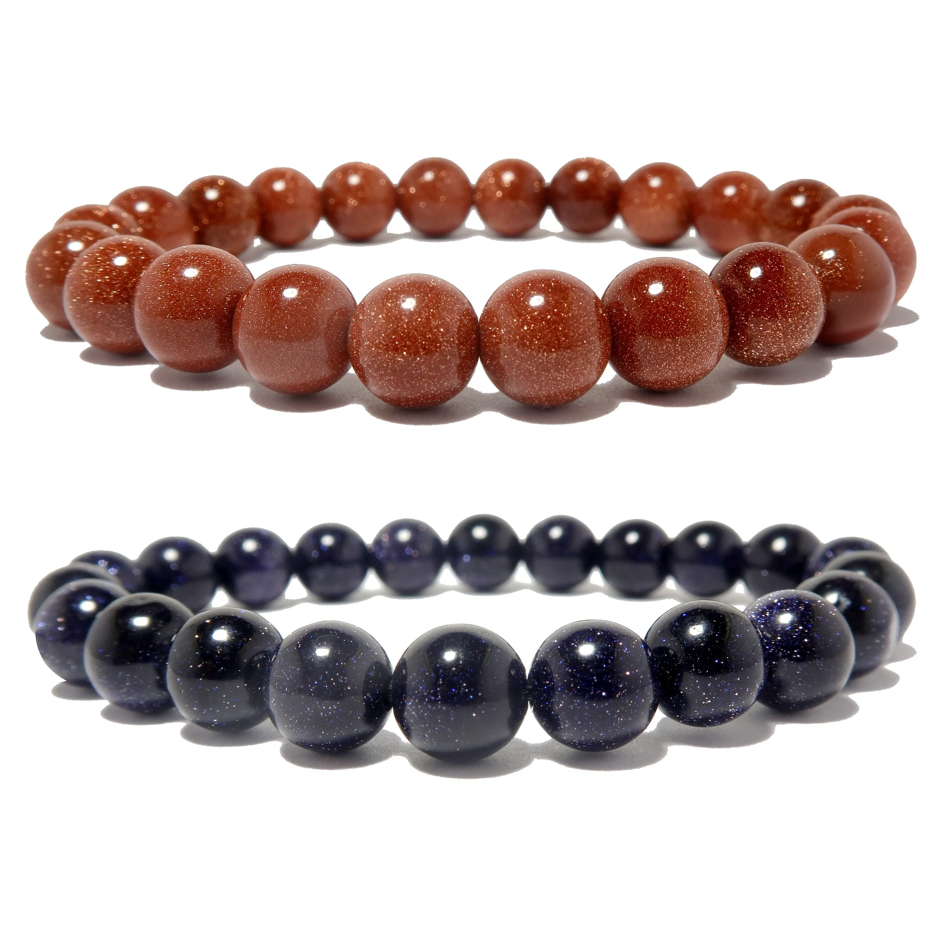 Goldstone Bracelet Set Copper Alchemy