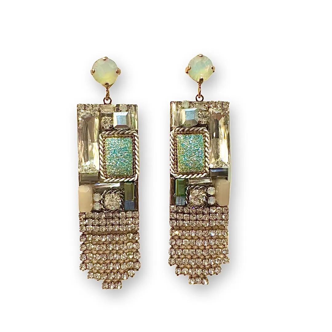 Krista Sparkle Drop Earrings