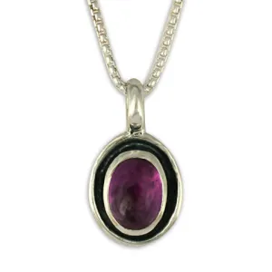 Oval Gem Pendant