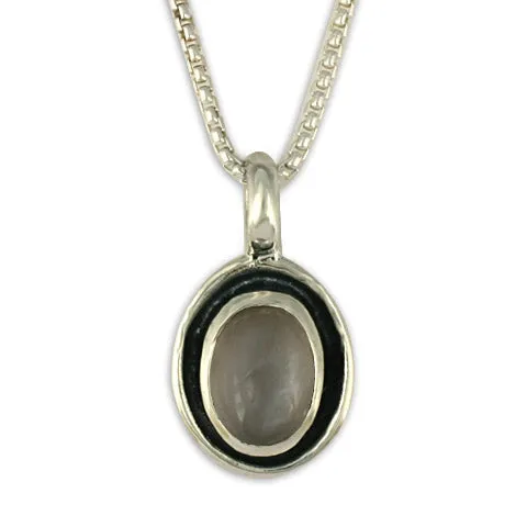 Oval Gem Pendant