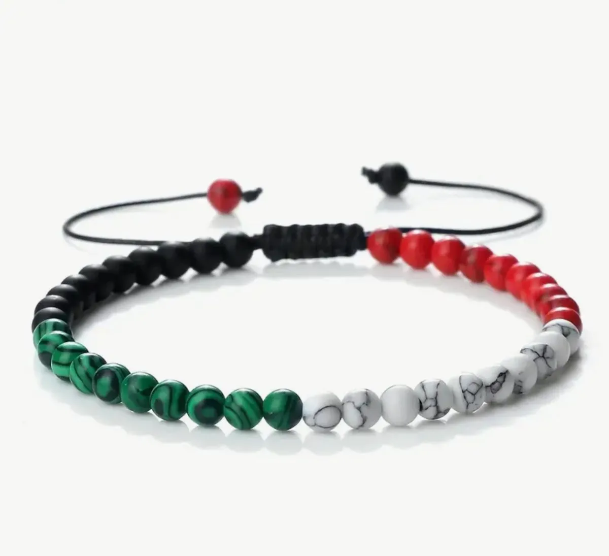 Palestine Beaded Bracelet