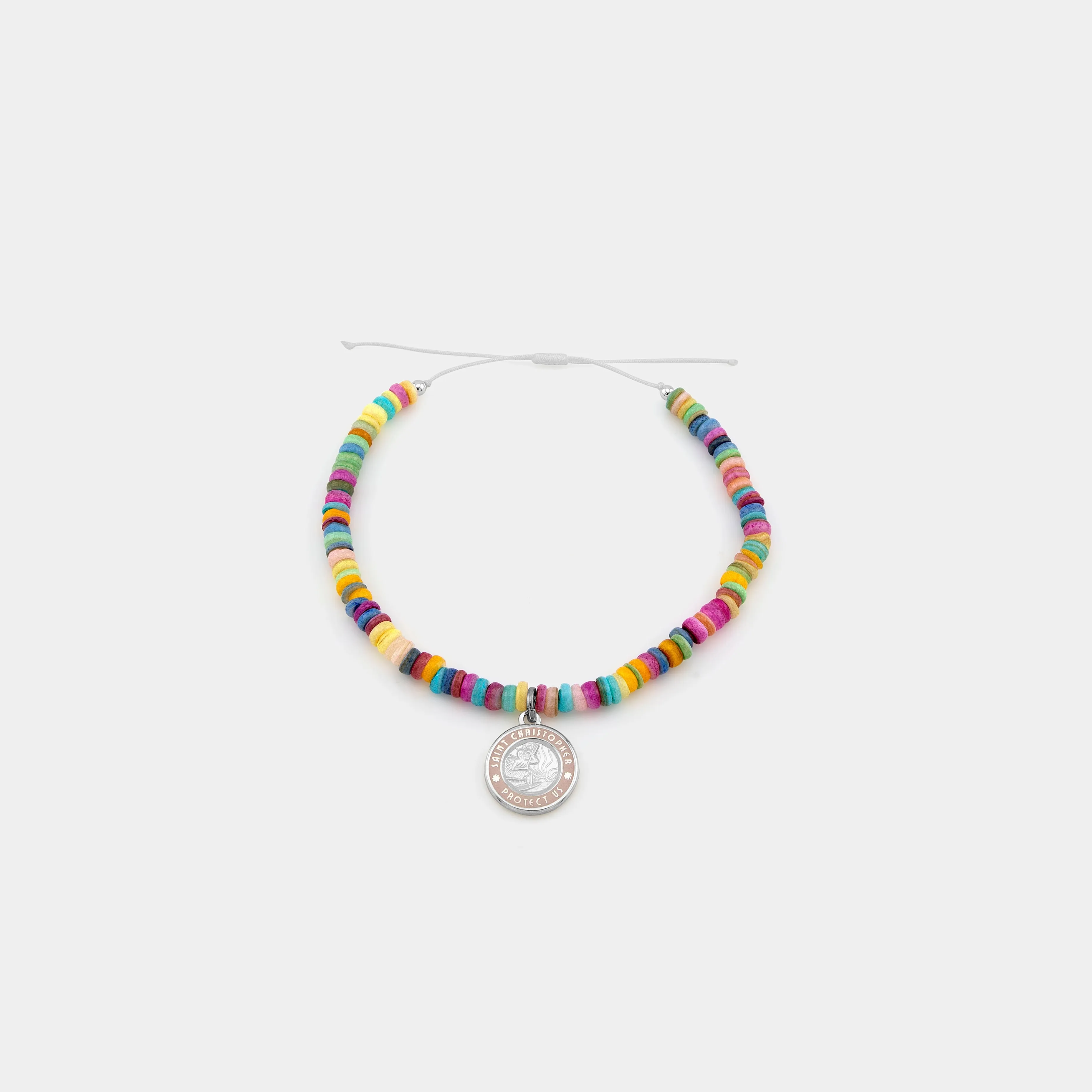 Pastel Sunsets Beaded Bracelet