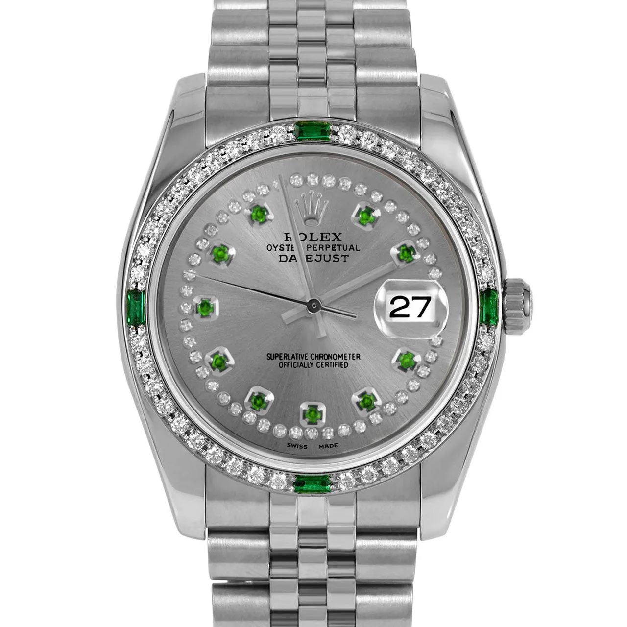 Rolex Datejust 36mm | 116234-SLT-STRE-4EMD-JBL