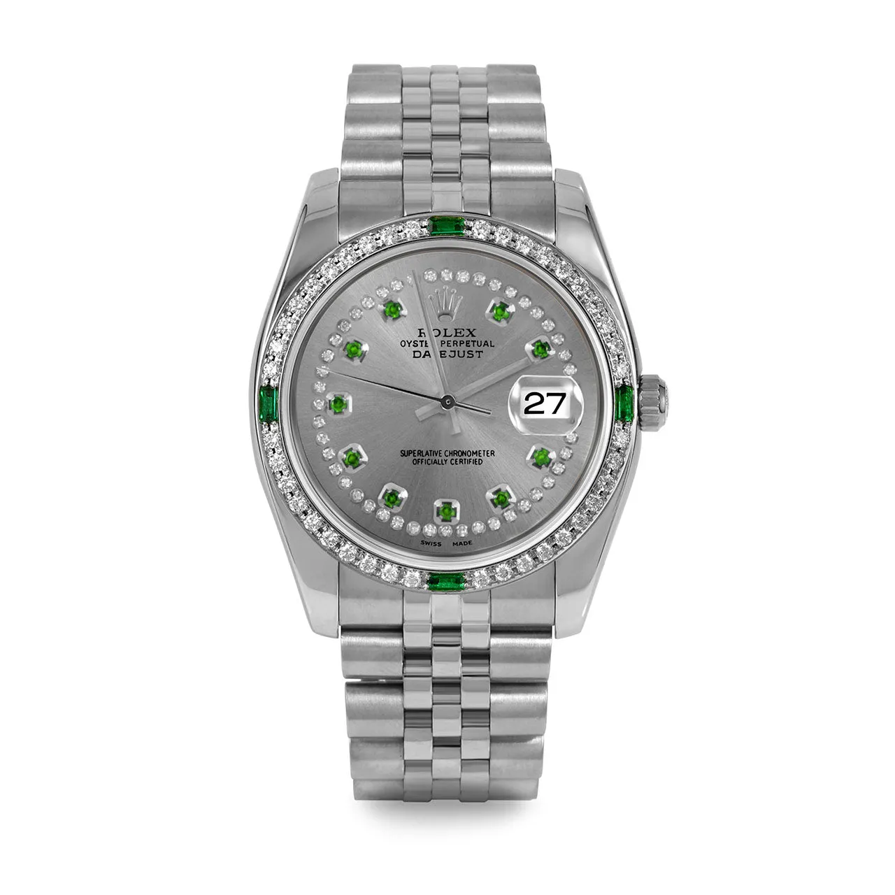 Rolex Datejust 36mm | 116234-SLT-STRE-4EMD-JBL