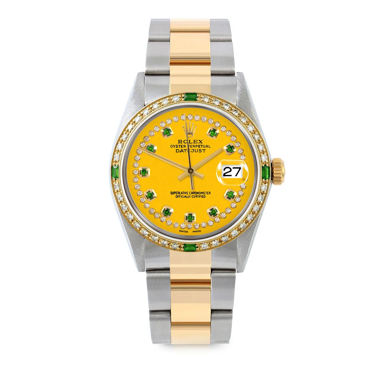 Rolex Datejust 36mm | 16013-YLW-STRE-4EMD-OYS