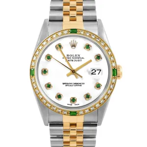 Rolex Datejust 36mm | 16233-WHT-EMD-AM-4EMD-JBL