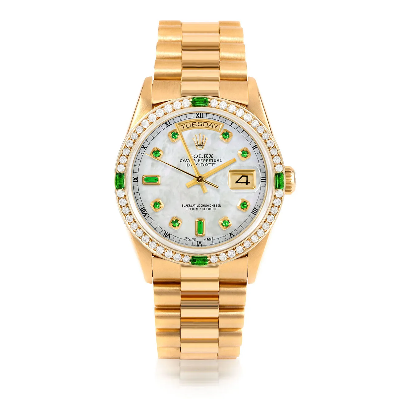 Rolex Day-Date 36mm | 18238-WMOP-EMD-AM-4EMD-PRS