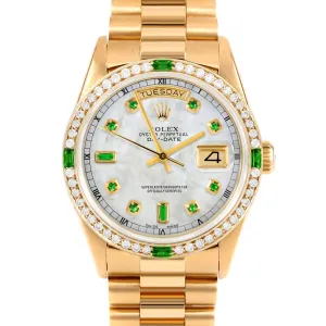 Rolex Day-Date 36mm | 18238-WMOP-EMD-AM-4EMD-PRS