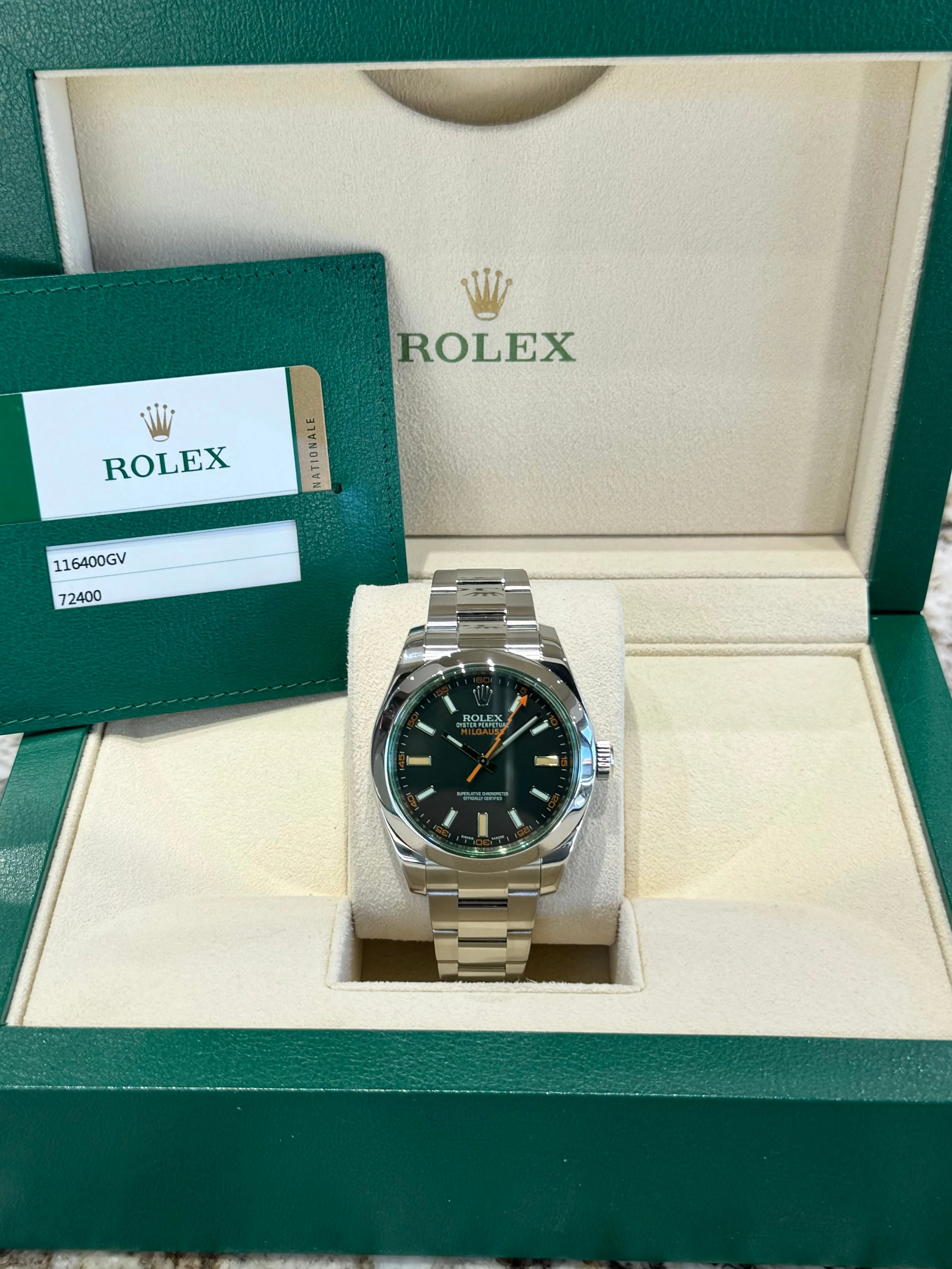 Rolex Milgauss 116400GV