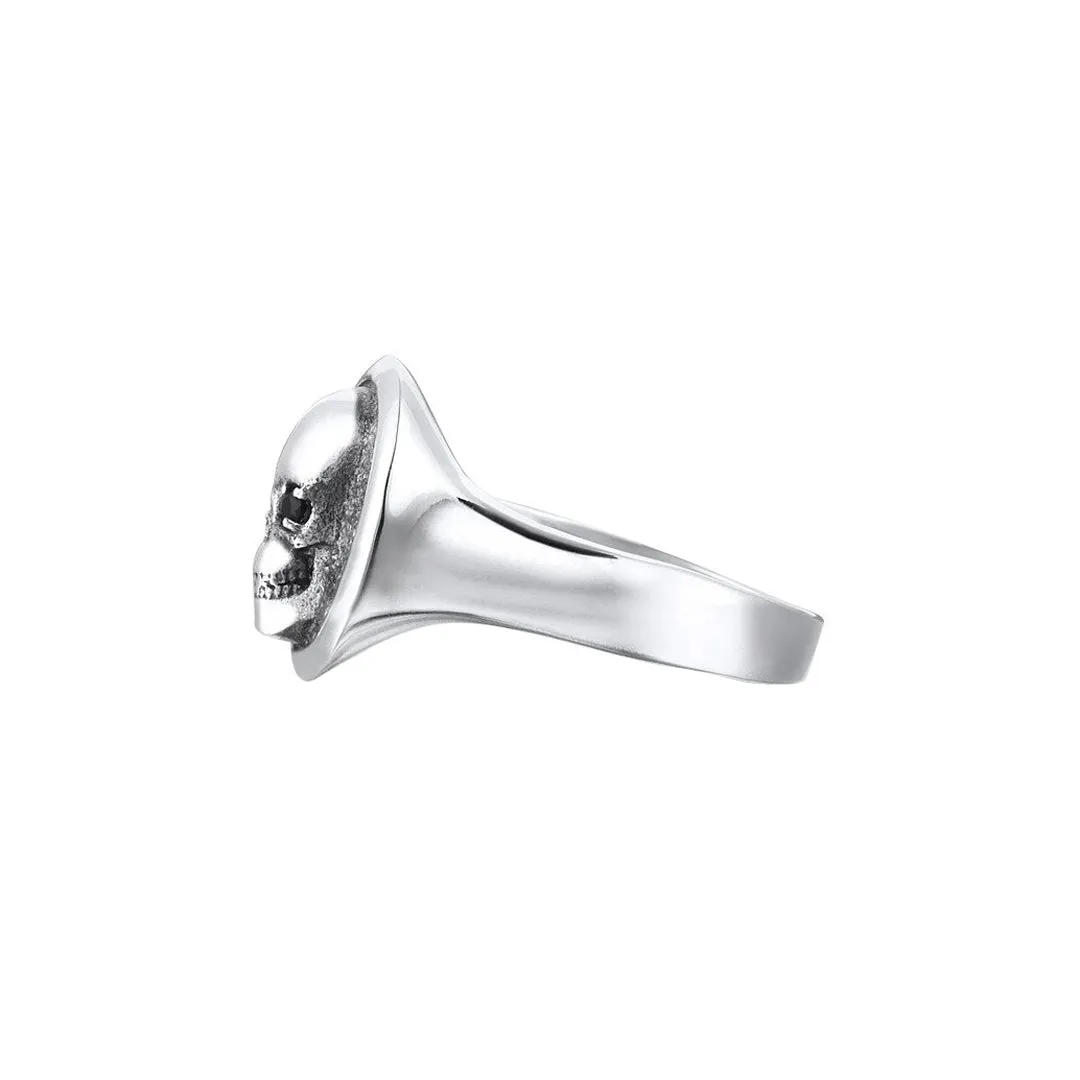 Skull Ring - Solid Silver