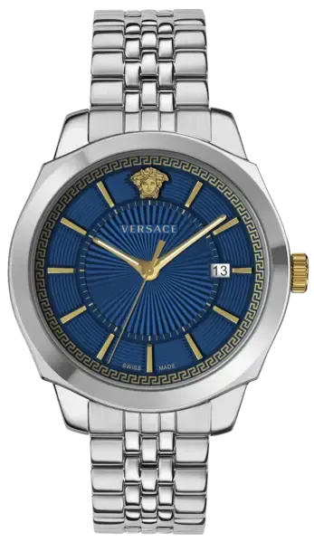 Versace Men's Watch Icon Classic Blue Bracelet VEV901523