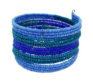 Winding Wrap Bracelet - Ocean